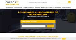 Desktop Screenshot of cursosprogramacion.com